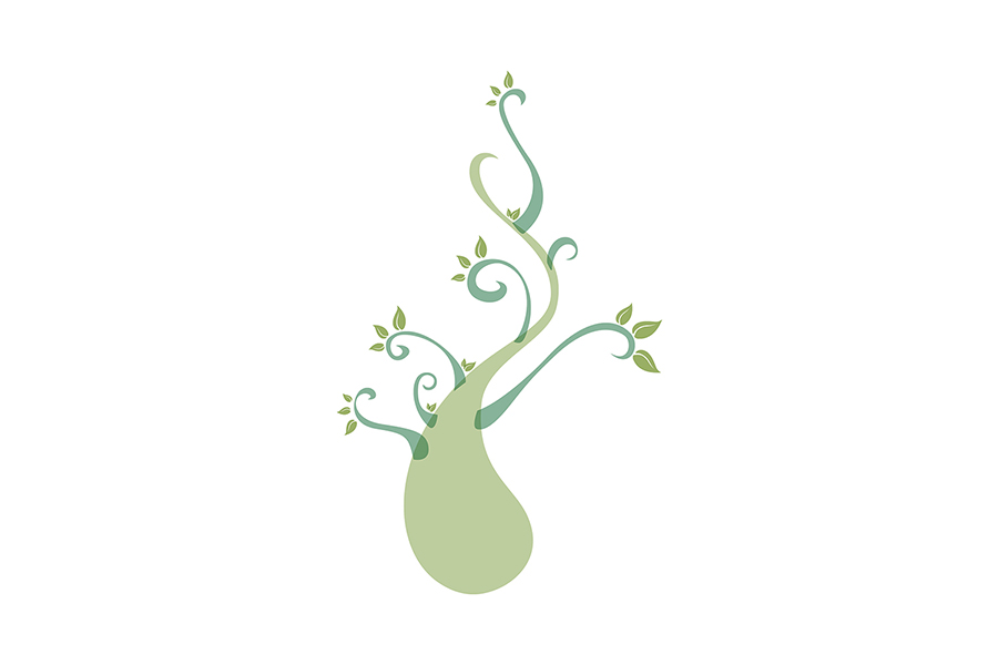 dees illustration of an abstract tree