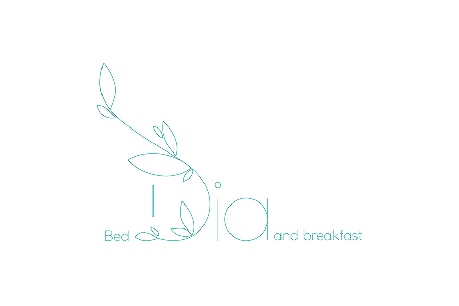 dees logo design for Dia bed and breakfast