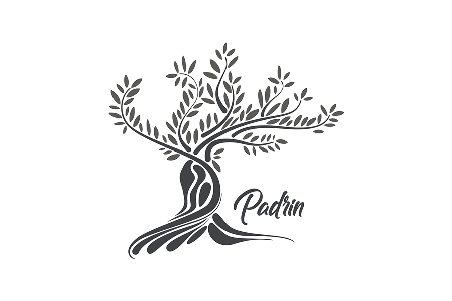 dees logo design for Padrin olive oil