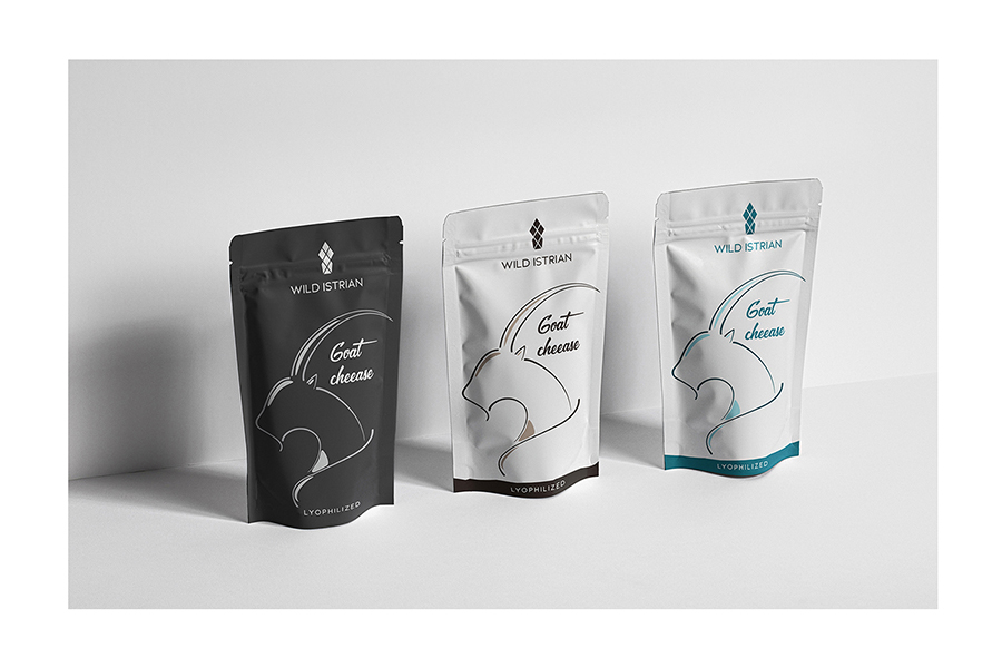 dees illustration and design of food bag for the brand Wildistrian